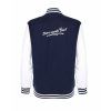 College mikina back navy