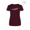 Dámské funkční tričko Burgundy (Vínová)