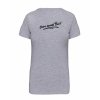 Dámské tričko premium back grey