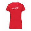 Dámské tričko premium back red