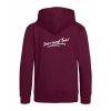 Dětská mikina Premium back burgundy