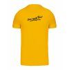Pánské tričko premium back yellow