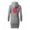 Dámské mikinové šaty Heather grey (Melírově šedá)