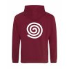 Dospělá mikina Premium back burgundy