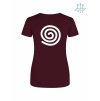 Dámské funkční tričko Burgundy (Vínová)