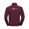 Pánská mikina na zip Elegant Burgundy (Vínová)