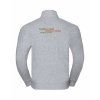 Pánská mikina na zip Elegant Heather grey (Světlá šedá)