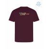Pánské funkční tričko Burgundy (Vínová)