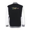 College mikina back black