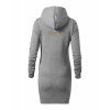 Dámské mikinové šaty Heather grey (Melírově šedá)