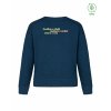 Dámský EKO crewneck Premium Peacock blue (Modrozelená)