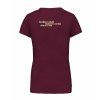 Dámské tričko premium back burgundy
