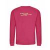 Dětská mikina bez kapuci Hot Pink (Sytá růžová)