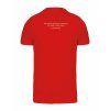 Pánské tričko premium back red