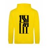 Dospělá mikina Premium back yellow