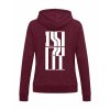 Dámská mikina Premium Burgundy (Vínová)