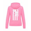 Dámská mikina Premium Candyfloss Pink (Cukrově růžová)