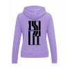 Dámská mikina Premium Digital lavender (Studená levandulová)