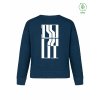 Dámský EKO crewneck Premium Peacock blue (Modrozelená)