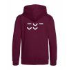 Dětská mikina na zip Premium Burgundy (Vínová)