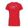 Dámské tričko premium back red