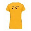 Dámské tričko premium back yellow