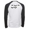 Dámské Baseball Tee Luxury White Black (Bílá Černá)