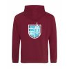 Dospělá mikina Premium back burgundy