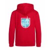 Dětská mikina na zip Premium Fire red (Ohnivá červená)