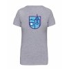 Dámské tričko premium back grey