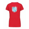 Dámské tričko premium back red