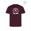 Pánské funkční tričko Burgundy (Vínová)
