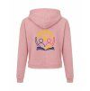 Dámská crop mikina Dusty pink (Starorůžová)