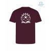 Dětské funkční tričko Burgundy (Vínová)