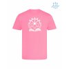 Dětské funkční tričko Electric Pink (Elektrizující růžová)