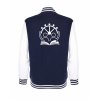 College mikina back navy