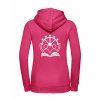 Dámská mikina luxury back fuchsia