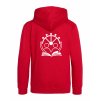 Dětská mikina na zip Premium Fire red (Ohnivá červená)