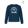 Dámský EKO crewneck Premium Peacock blue (Modrozelená)