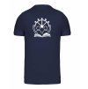 Pánské tričko premium back navy