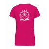 Dámské tričko premium back fuchsia