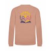 Dětská mikina bez kapuci Dusty pink (Starorůžová)
