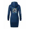Dámské mikinové šaty Midnight blue (Půlnoční modrá)