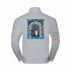 Pánská mikina na zip Elegant Heather grey (Světlá šedá)