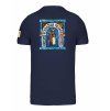 Pánské tričko premium back navy