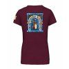 Dámské tričko premium back burgundy