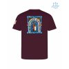 Pánské funkční tričko Burgundy (Vínová)