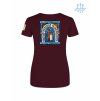 Dámské funkční tričko Burgundy (Vínová)
