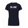 Dámské tričko premium back navy