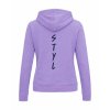 Dámská mikina Premium Digital lavender (Studená levandulová)